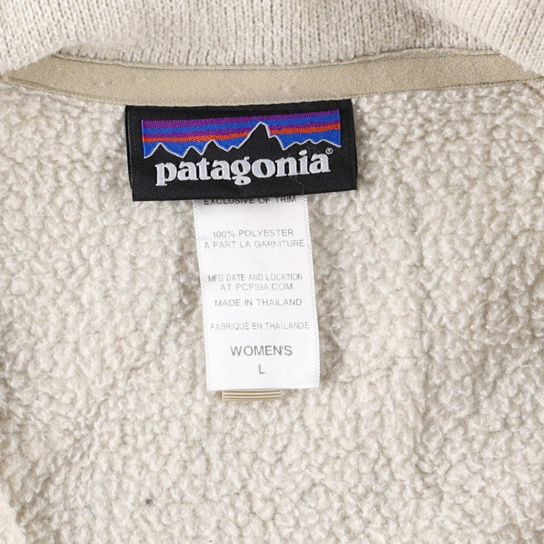 Patagonia Better Sweater 1 polyester ivory Vintage Second Hand