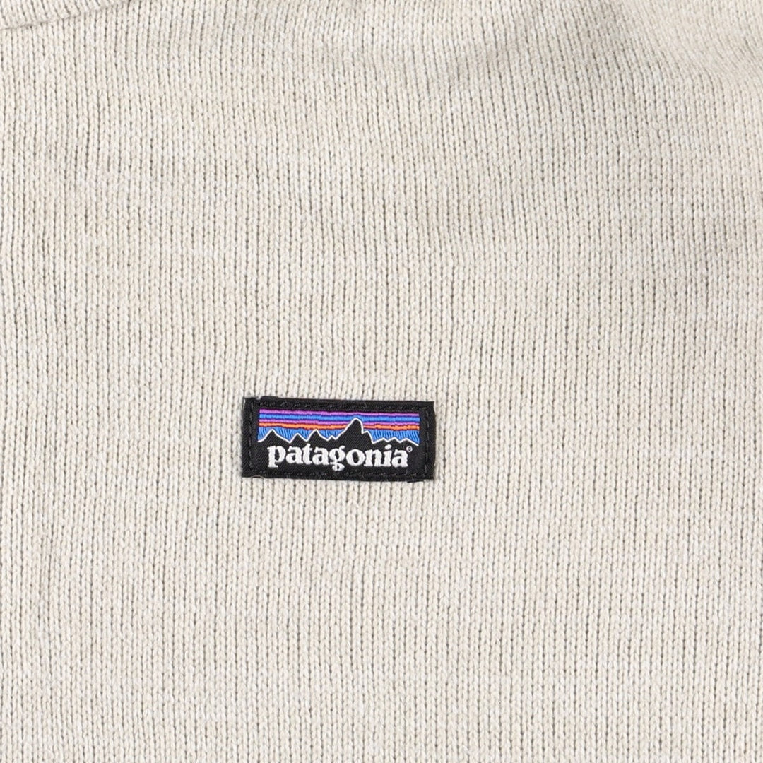 Patagonia Better Sweater 1 polyester ivory Vintage Second Hand