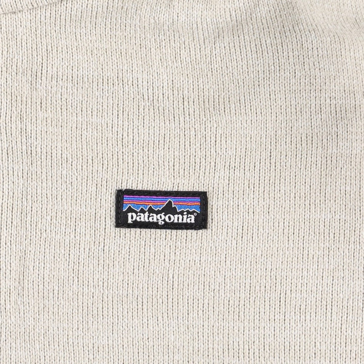 Patagonia Better Sweater 1 polyester ivory Vintage Second Hand