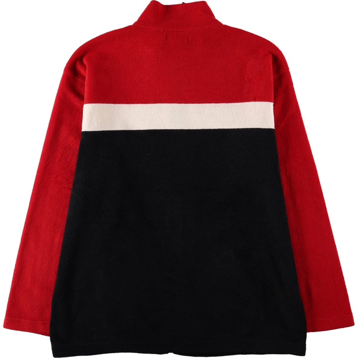 Ralph Lauren fleece jacket, women's size L (approx.) polyester red type Vintage Second Hand