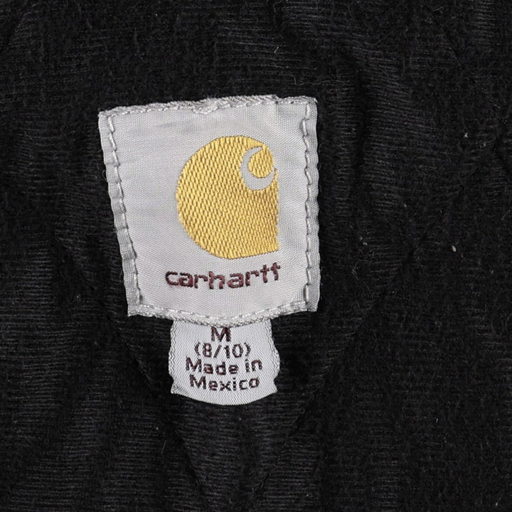 Carhartt Active Jacket, Padded Duck Full-Zip Hoodie, Women's Size Medium cotton brown type Vintage Second Hand