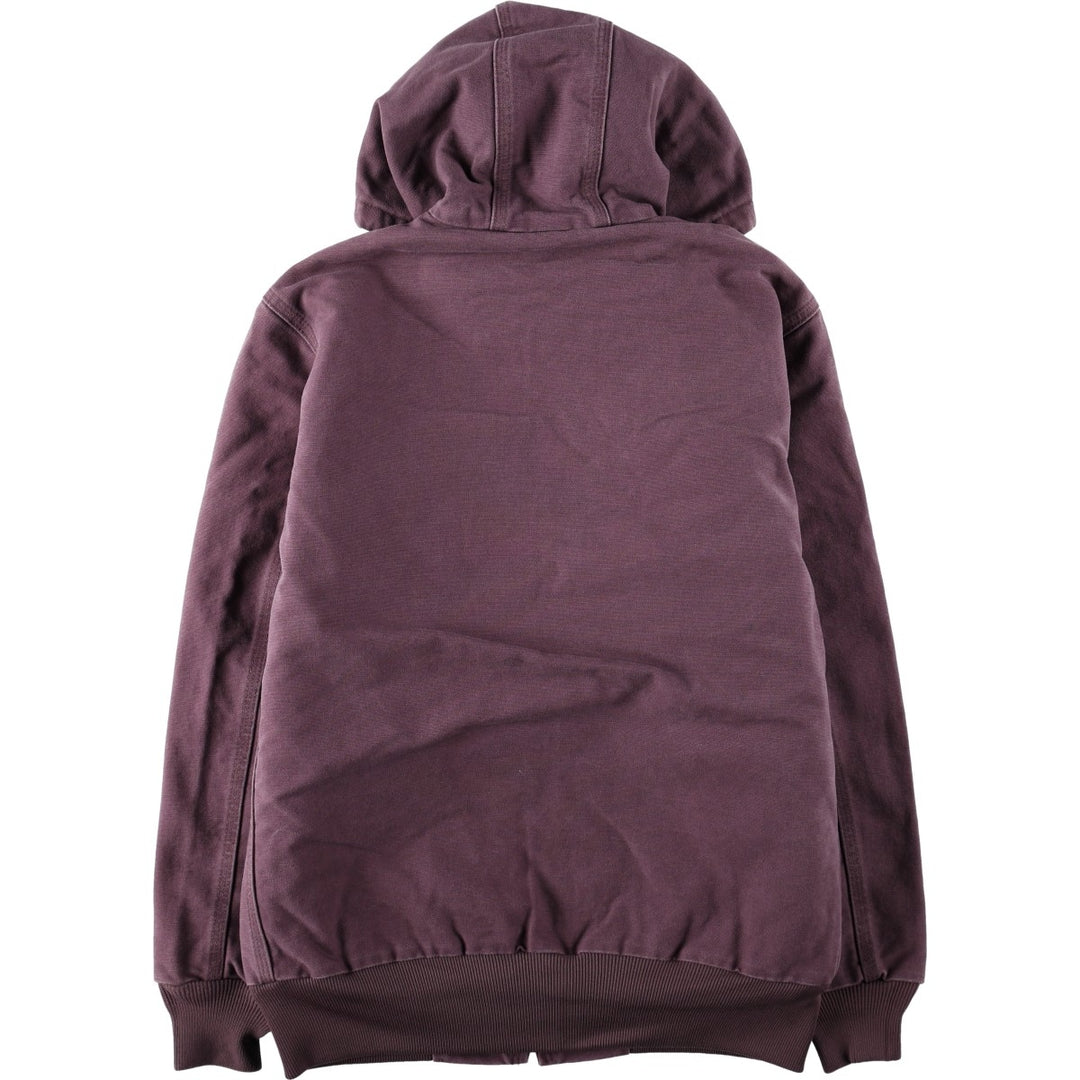Carhartt WJ130 DPM Active Jacket Duck Full-Zip Hoodie (Women's Size M) cotton purple type Vintage Second Hand