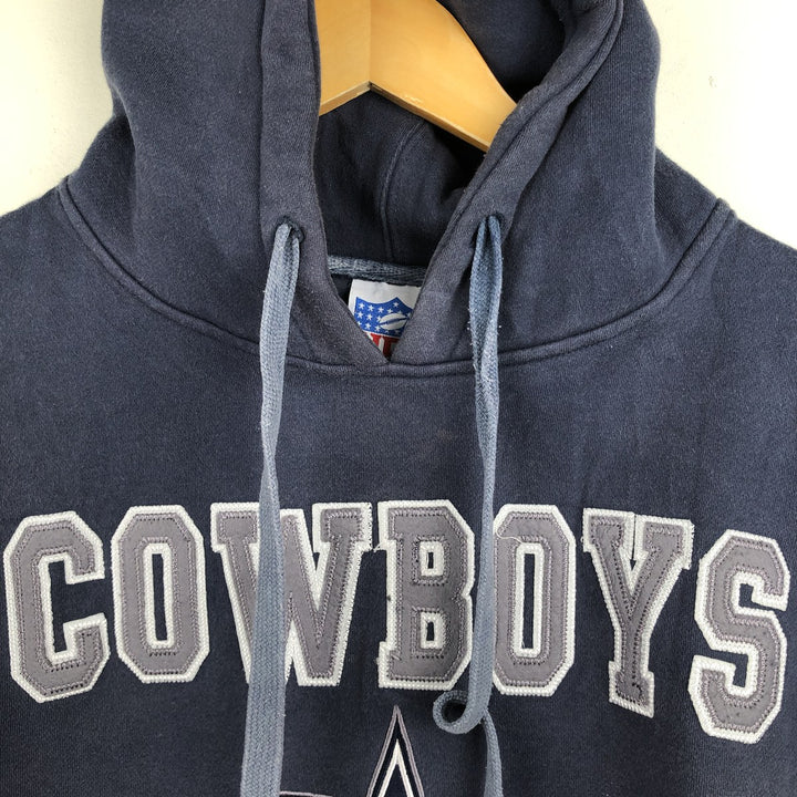 NFL Dallas Cowboys Men's XL Pullover Sweatshirt cotton navy blue type Vintage Second Hand