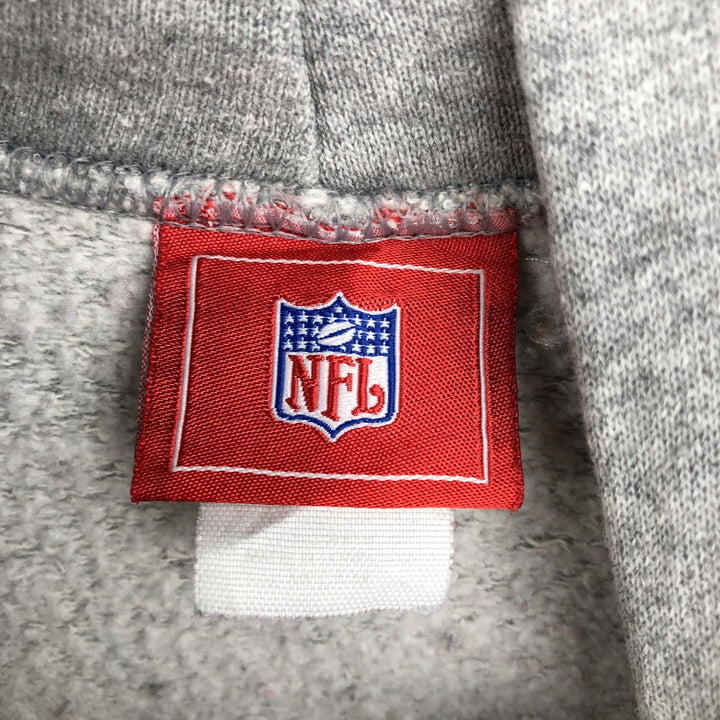 NFL Pittsburgh Steelers sweatshirt pullover hoodie, men's size XL (approx.) unclear gray type Vintage Second Hand