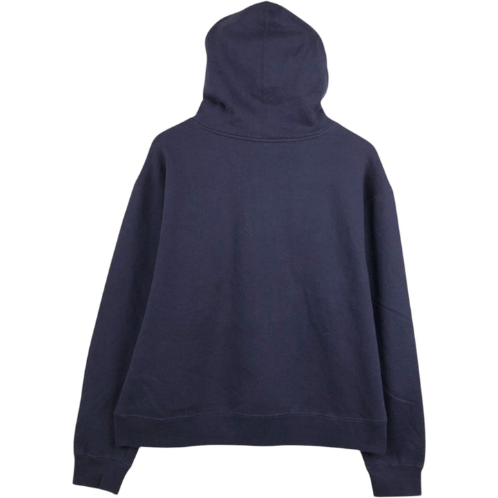 MAJESTIC MLB NEW YORK YANKEES Sweatshirt Pullover Hoodie (Men's XL equivalent) cotton navy blue type Vintage Second Hand