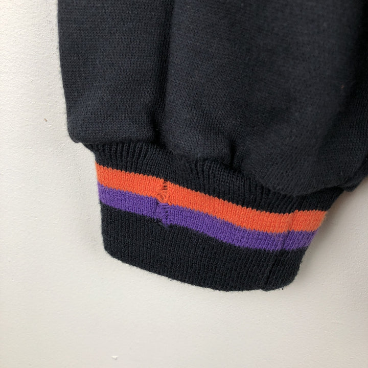 90'S Starter NBA Phoenix Suns Sweatshirt Pullover Hoodie, Men's Size L (approx.), Vintage polyester black type Vintage Second Hand