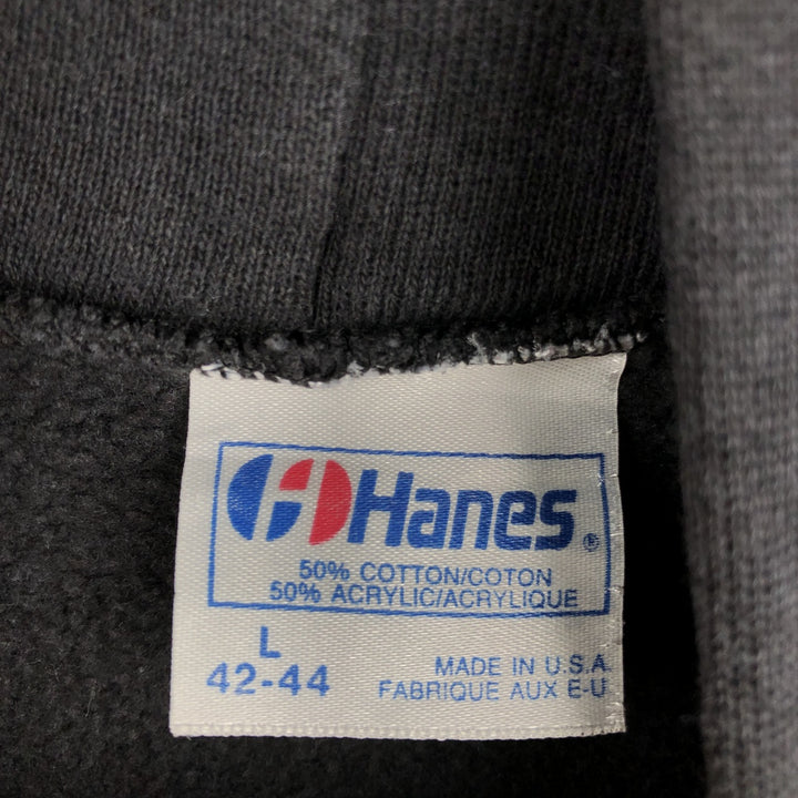 1990'S Hanes MLB San Francisco Giants Sweatshirt Pullover Hoodie, Made in USA, Men's Size L (Equivalent), Vintage cotton black type Vintage Second Hand