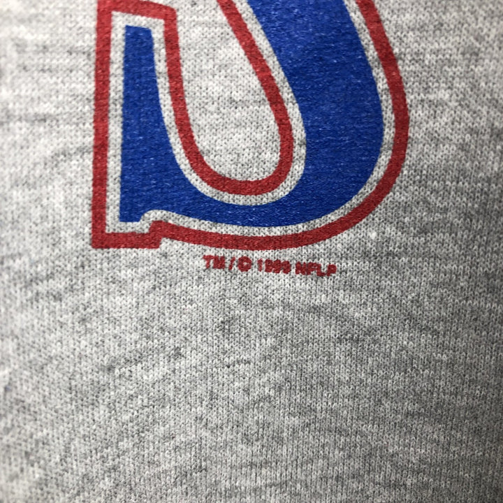 90'S Lee SPORT NFL BUFFALO BILLS Buffalo Bills Sweatshirt Pullover Hoodie, Men's Size M (approx.), Vintage unclear gray type Vintage Second Hand