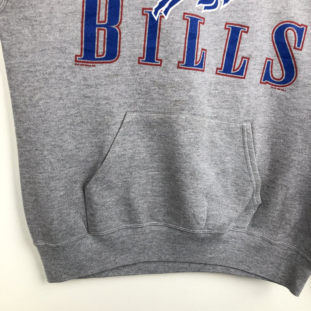 90'S Lee SPORT NFL BUFFALO BILLS Buffalo Bills Sweatshirt Pullover Hoodie, Men's Size M (approx.), Vintage unclear gray type Vintage Second Hand