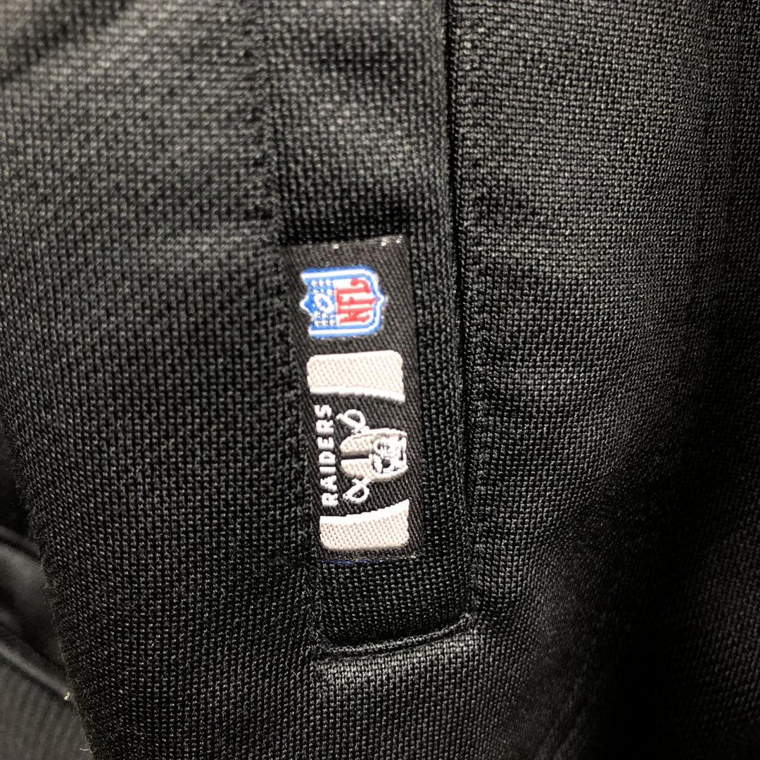 NFL Las Vegas Raiders sweatshirt pullover hoodie, men's size M (approx.) cotton black type Vintage Second Hand
