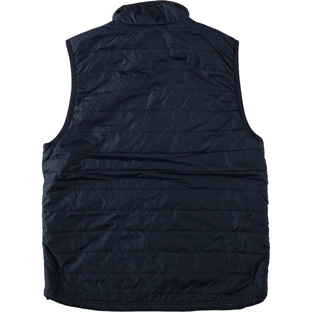 Carhartt United Airlines Advertising Padded Vest, Men's Size M (approx.) Nylon navy blue type Vintage Second Hand