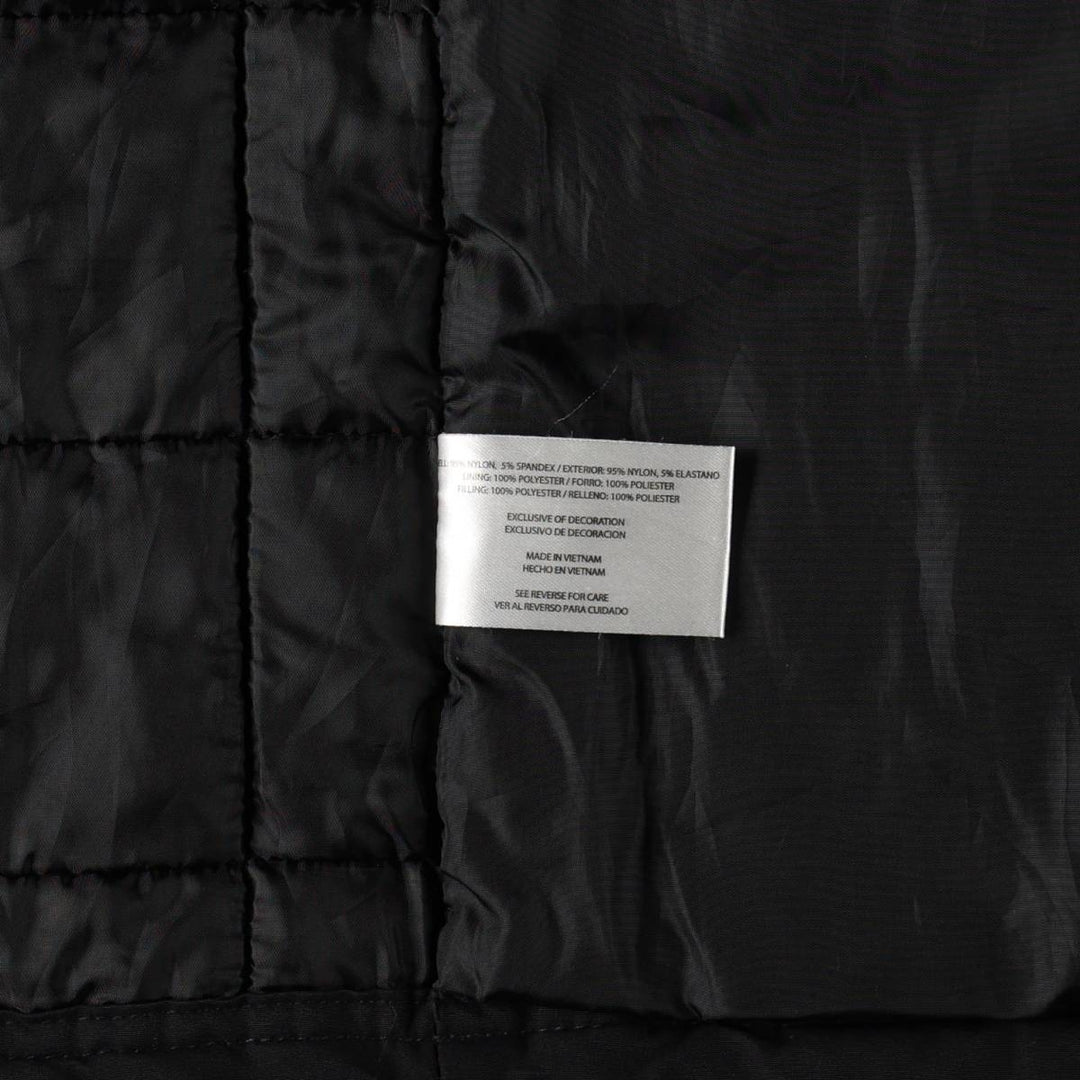 Orvis padded vest, men's size L (approx.) Nylon black type Vintage Second Hand