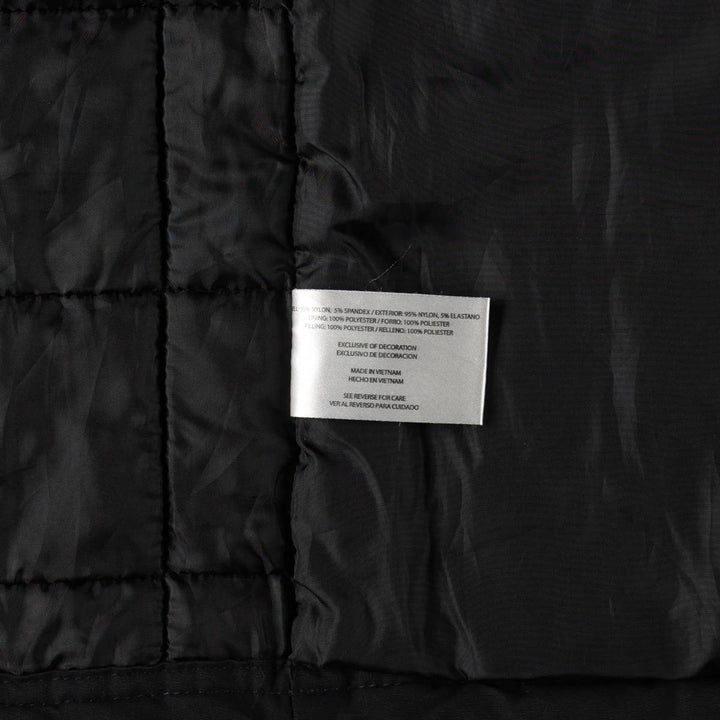 Orvis padded vest, men's size L (approx.) Nylon black type Vintage Second Hand