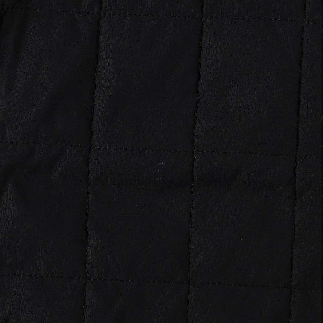 Orvis padded vest, men's size L (approx.) Nylon black type Vintage Second Hand
