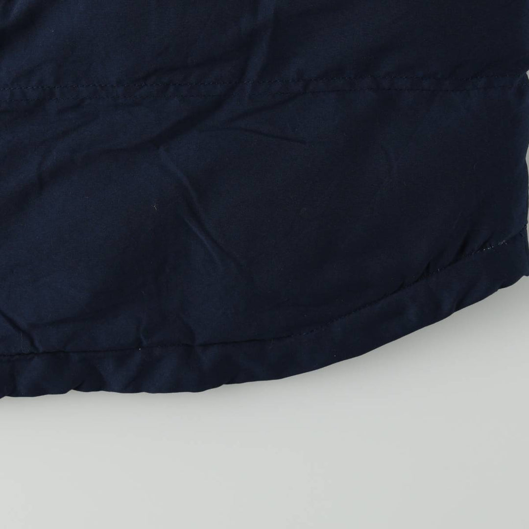 90s-00'S St. John's Bay padded vest, men's size M, vintage. polyester navy blue type Vintage Second Hand