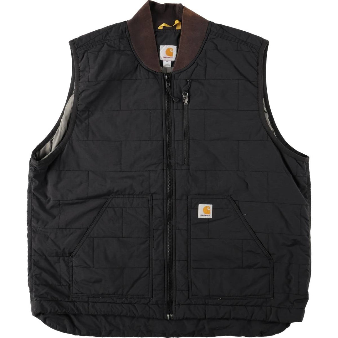 Carhartt Men's XXL Padded Vest Nylon black type Vintage Second Hand