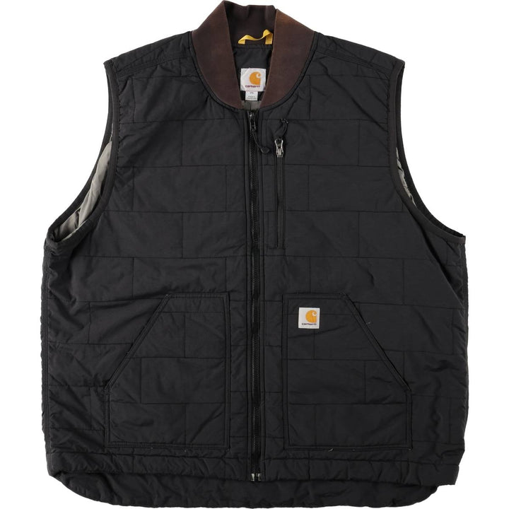 Carhartt Men's XXL Padded Vest Nylon black type Vintage Second Hand