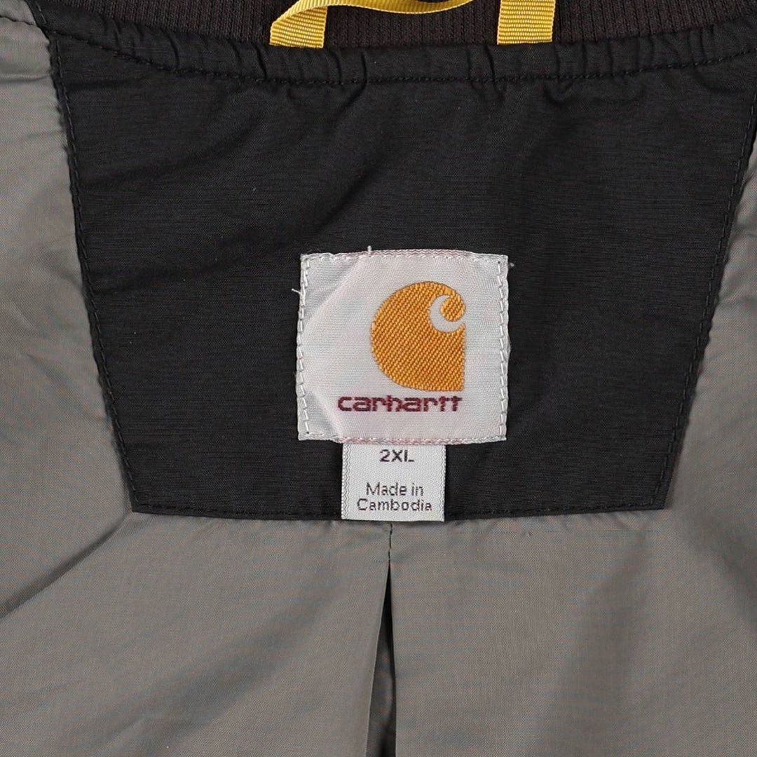 Carhartt Men's XXL Padded Vest Nylon black type Vintage Second Hand