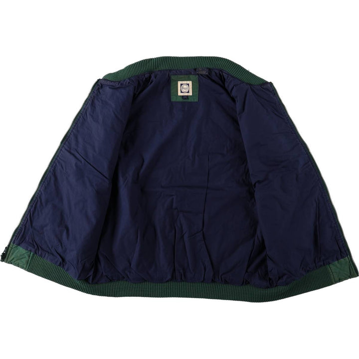 GH Bass & Co. Padded Quilted Vest, Men's Size M (equivalent) cotton green type Vintage Second Hand