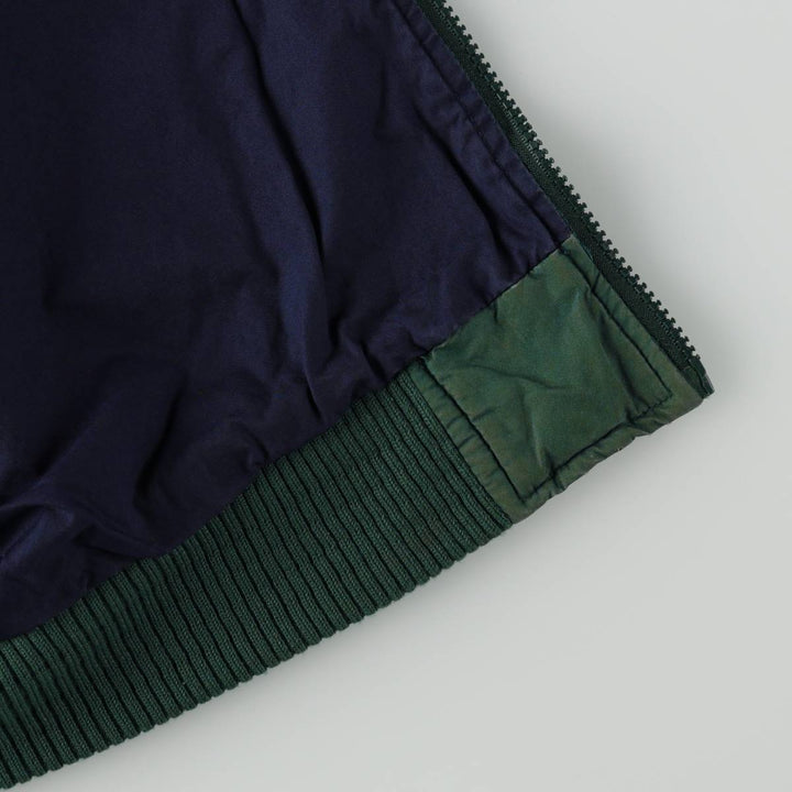 GH Bass & Co. Padded Quilted Vest, Men's Size M (equivalent) cotton green type Vintage Second Hand