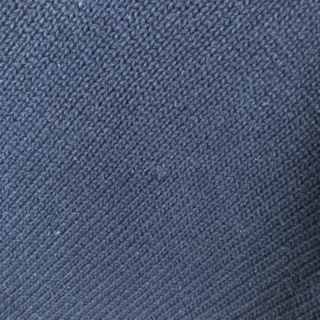 80s-90'S Eddie Bauer Black Tag Cotton Knit Sweater Men's XL Size Vintage cotton navy blue type Vintage Second Hand