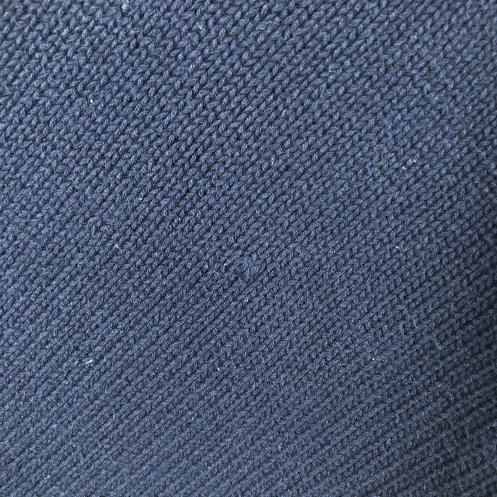 80s-90'S Eddie Bauer Black Tag Cotton Knit Sweater Men's XL Size Vintage cotton navy blue type Vintage Second Hand