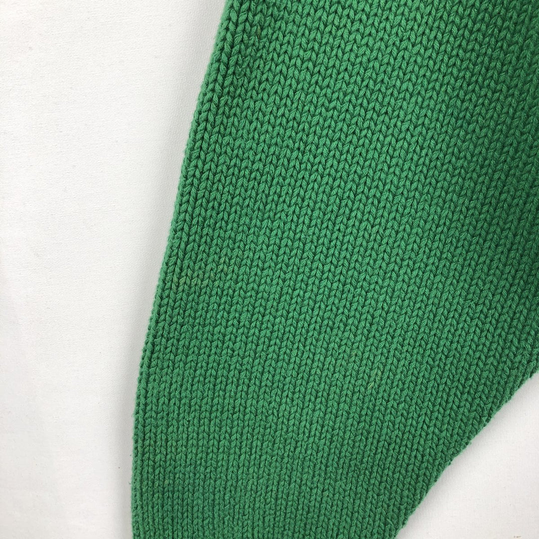 90'S GAP Old Gap Cotton Knit Sweater, Men's Size L (approx.), Vintage cotton green type Vintage Second Hand