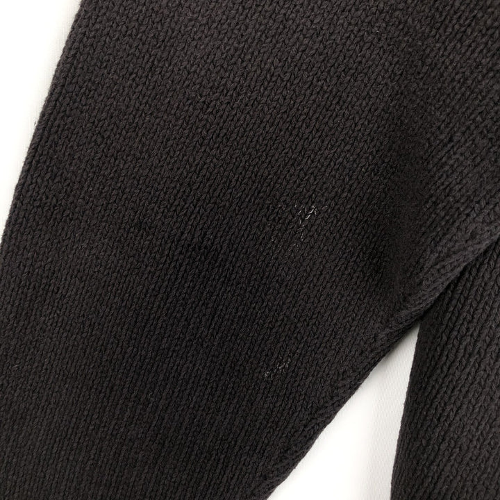 Ralph Lauren POLO by Ralph Lauren Cotton Knit Sweater Men's L size cotton brown type Vintage Second Hand