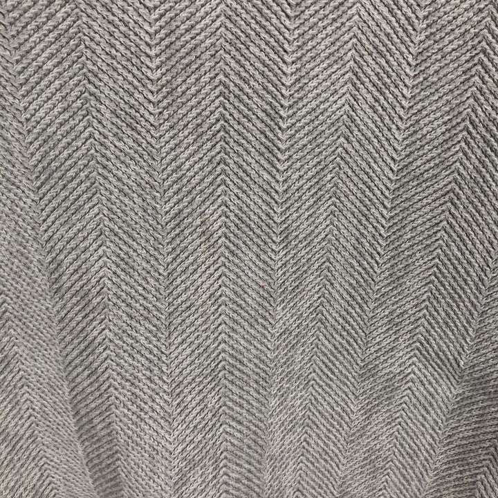 Ralph Lauren CHAPS Herringbone Cotton Knit Sweater, Men's Size Small cotton Beige type Vintage Second Hand