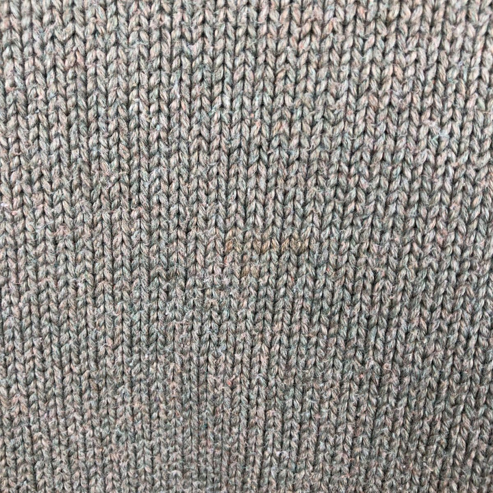 Ralph Lauren POLO by Ralph Lauren Cotton Knit Sweater Men's L size cotton Khaki type sage green Vintage Second Hand