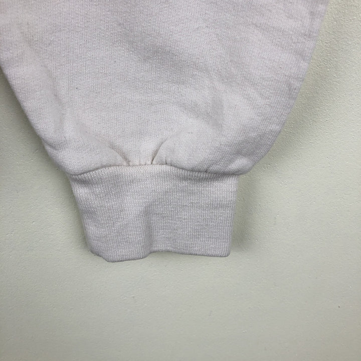 2000'S Disney Mickey Mouse character sweatshirt pullover hoodie, men's size XL equivalent. cotton white type Vintage Second Hand