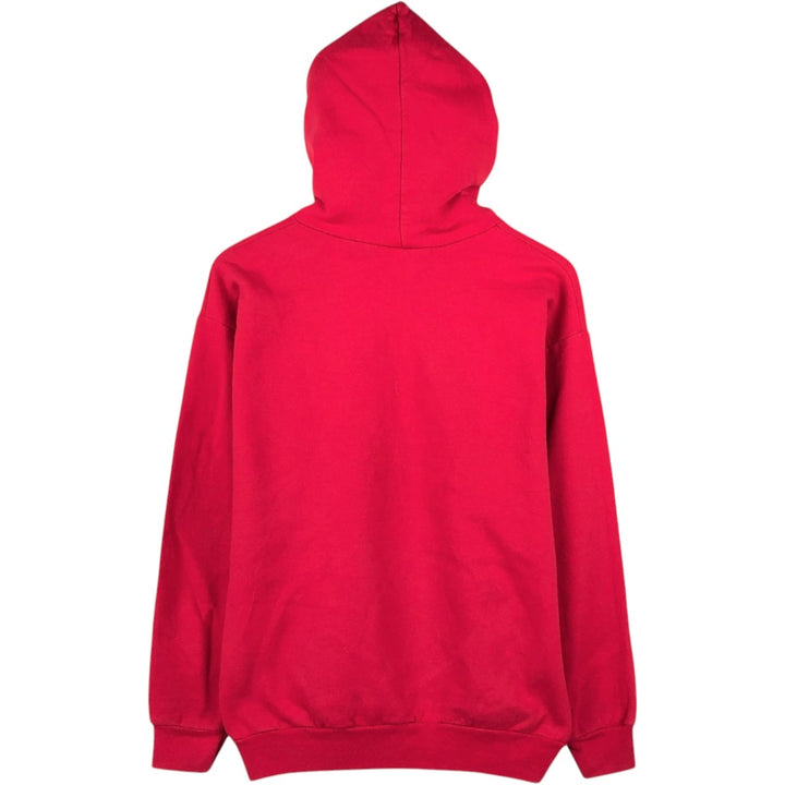 90s-00'S Mickey Mouse Triple Print Character Sweatshirt Pullover Hoodie, Men's Size M (approx.), Vintage cotton red type Vintage Second Hand