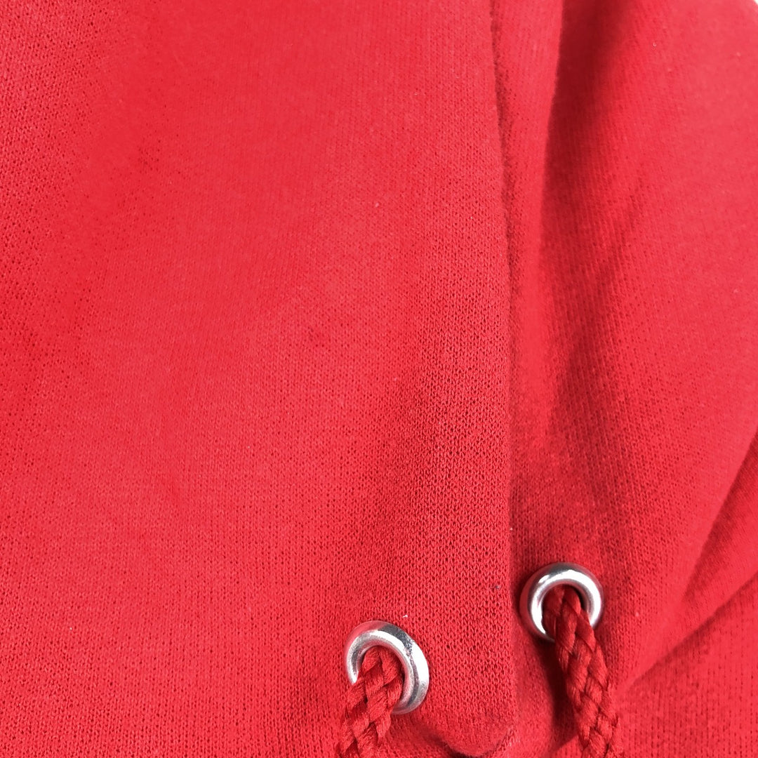90s-00'S Mickey Mouse Triple Print Character Sweatshirt Pullover Hoodie, Men's Size M (approx.), Vintage cotton red type Vintage Second Hand