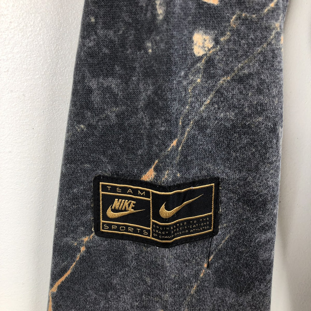 Nike Sweat Pullover Hoodie, Men's Size L cotton black type Vintage Second Hand
