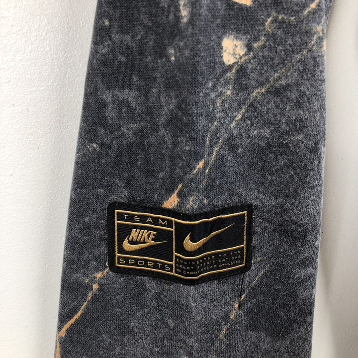 Nike Sweat Pullover Hoodie, Men's Size L cotton black type Vintage Second Hand