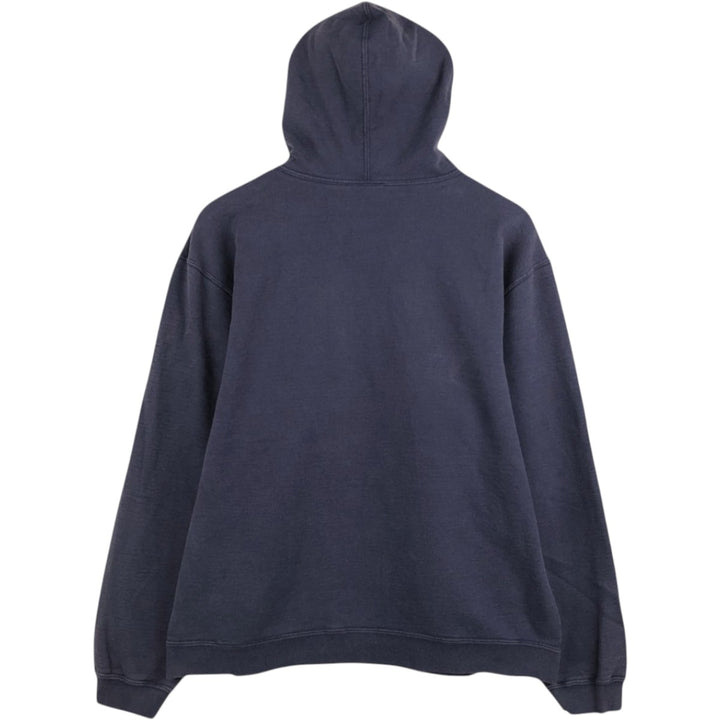 Adidas sweatshirt pullover hoodie, made in Canada, men's size M equivalent. cotton navy blue type Vintage Second Hand