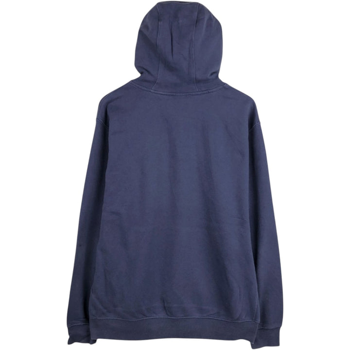Nike Sweat Pullover Hoodie Men's XL Size cotton navy blue type Vintage Second Hand