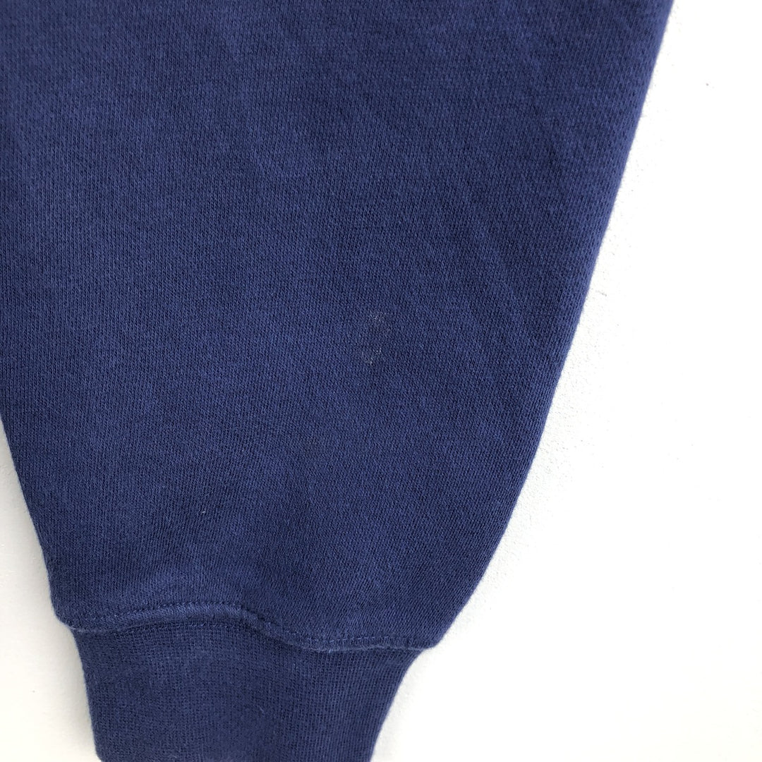Nike Sweat Pullover Hoodie Men's XL Size cotton navy blue type Vintage Second Hand