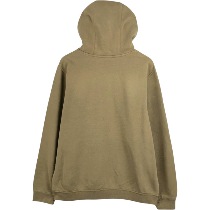 Nike Sweat Pullover Hoodie Men's XL Size cotton Khaki type Vintage Second Hand