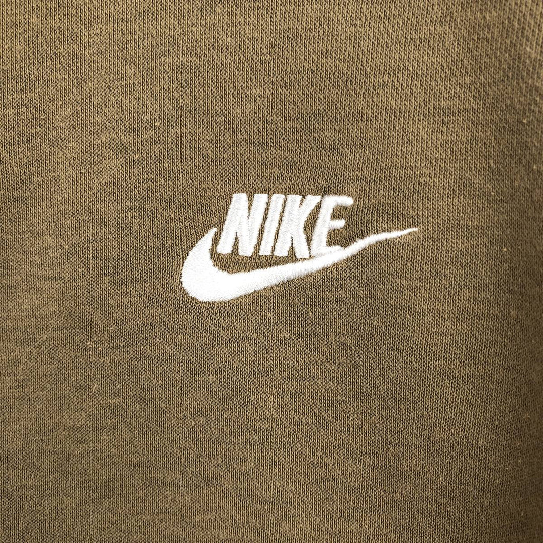 Nike Sweat Pullover Hoodie Men's XL Size cotton Khaki type Vintage Second Hand