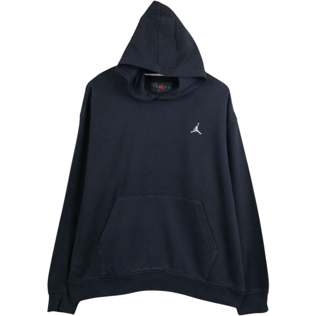 Nike Jordan Sweat Pullover Hoodie, Men's Size XL (approx.) cotton black type Vintage Second Hand