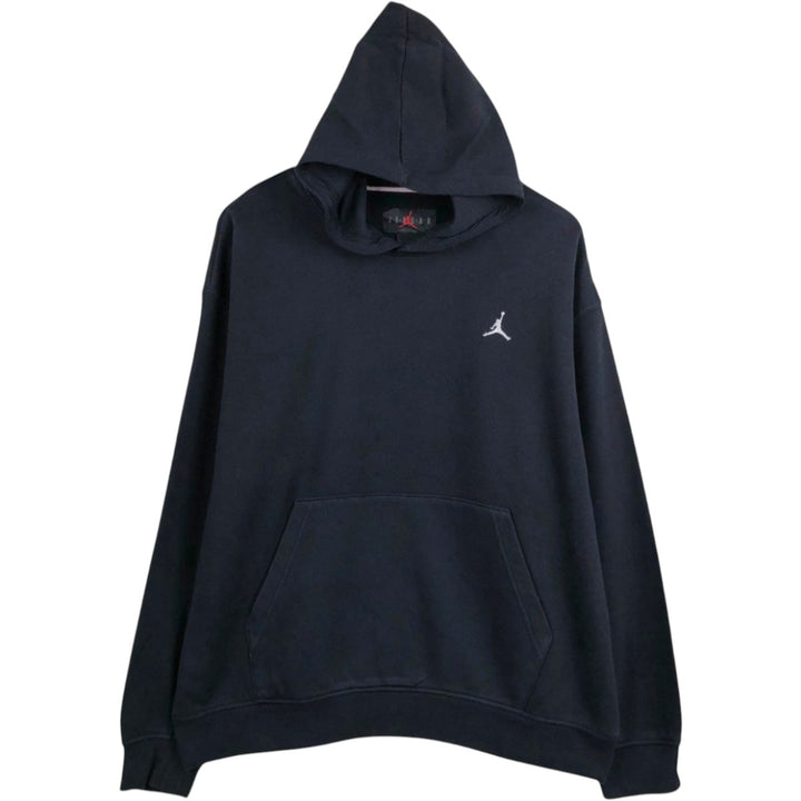 Nike Jordan Sweat Pullover Hoodie, Men's Size XL (approx.) cotton black type Vintage Second Hand