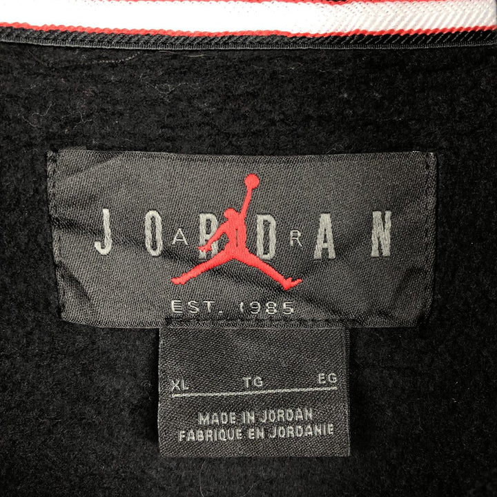 Nike Jordan Sweat Pullover Hoodie, Men's Size XL (approx.) cotton black type Vintage Second Hand