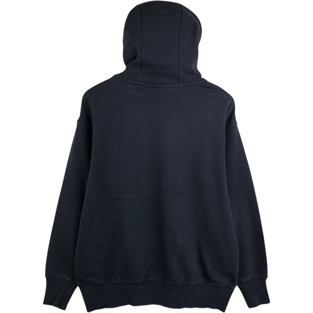 Nike Center Logo Sweat Pullover Hoodie (Men's Size XS) cotton black type Vintage Second Hand