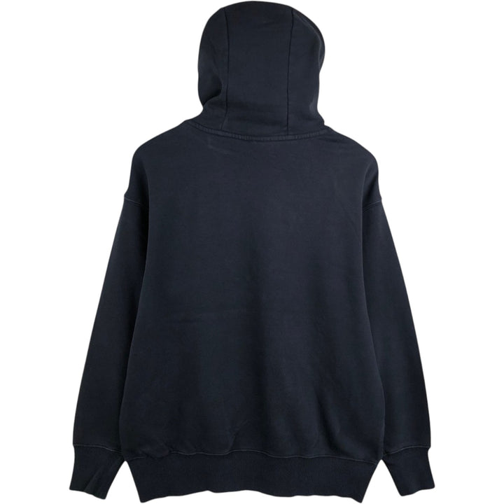 Nike Center Logo Sweat Pullover Hoodie (Men's Size XS) cotton black type Vintage Second Hand