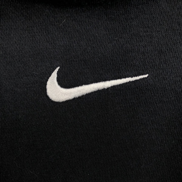 Nike Center Logo Sweat Pullover Hoodie (Men's Size XS) cotton black type Vintage Second Hand