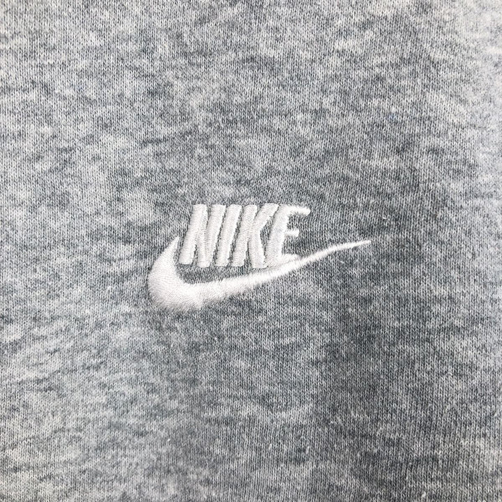 Nike Sweat Pullover Hoodie, Men's Size L cotton gray type Vintage Second Hand