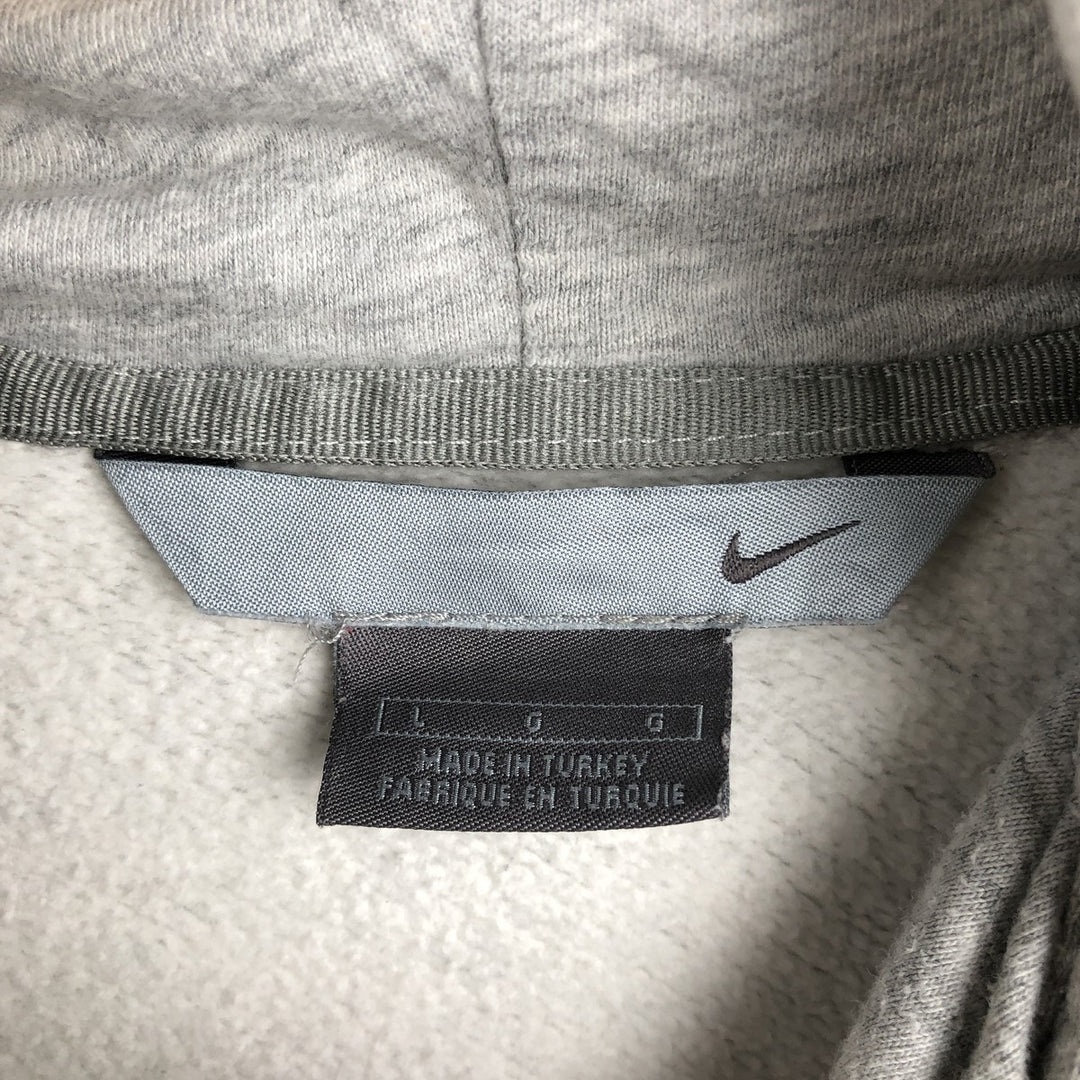 00'S Nike Sweat Pullover Hoodie Men's Size L cotton gray type Vintage Second Hand