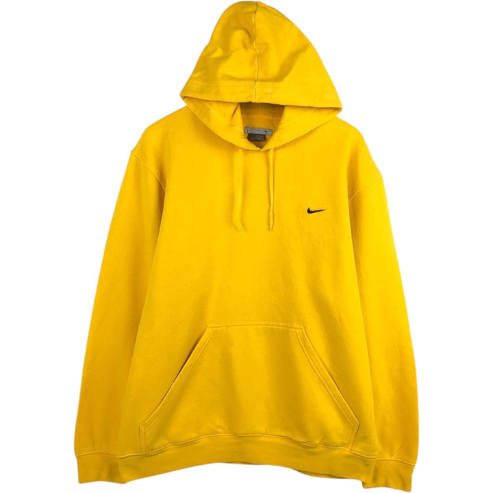 00'S Nike Sweat Pullover Hoodie Men's XL Size cotton yellow type Vintage Second Hand
