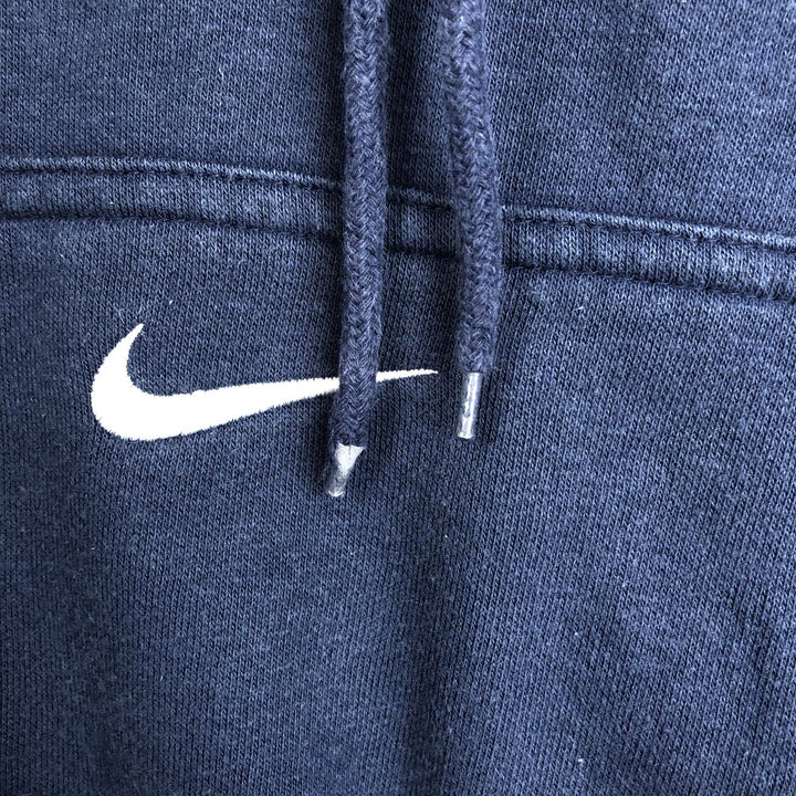 2000'S Nike NIKE TEAM Sweat Pullover Hoodie, Men's Size S (approx.), Center Logo cotton Navy blue Vintage Second Hand